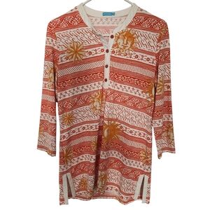 J. McLaughlin Catalina Cloth‎ Long Sleeve Top M